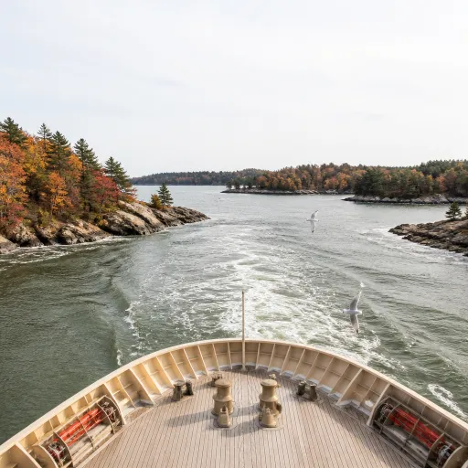 Fall foliage by sea: the New England and Canada crossing that peaks in early October