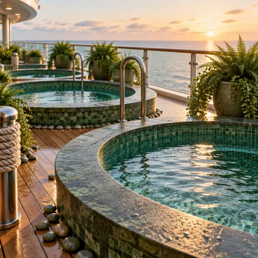 A hydrotherapy circuit before sunrise: what the wellness cruise trend actually looks like at 6 a.m.
