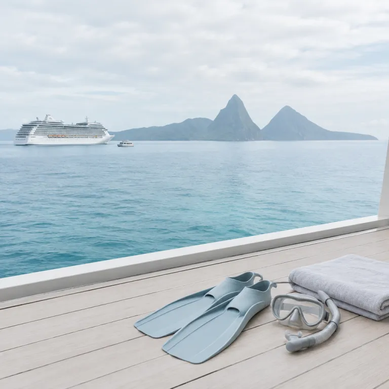 Refined ways to enjoy snorkeling in St Lucia from a luxury cruise stay