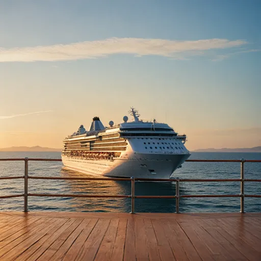 Elegant cruise ship captions for unforgettable sea journeys
