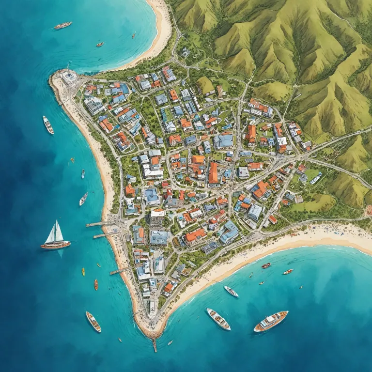 St Maarten cruise port map guide for elegant Caribbean days ashore