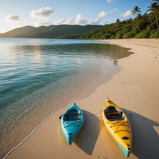 A serene escape to little Magens Bay beach in St. Thomas