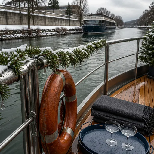 A festive christmas cruise on Provo River for luxury‑minded travelers